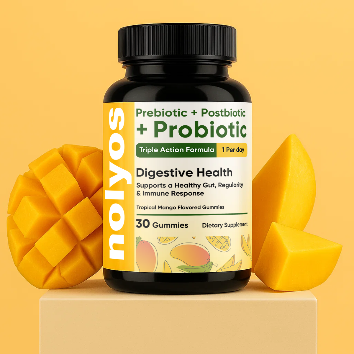 Prebiotic+Postbiotic+Probiotic Gummies